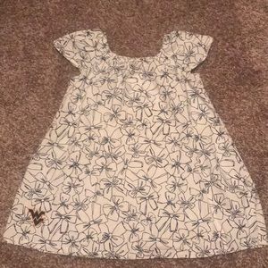 Toddler West Virginia university dress.